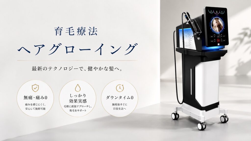 ヘアグローイング マシーンイメージ画像