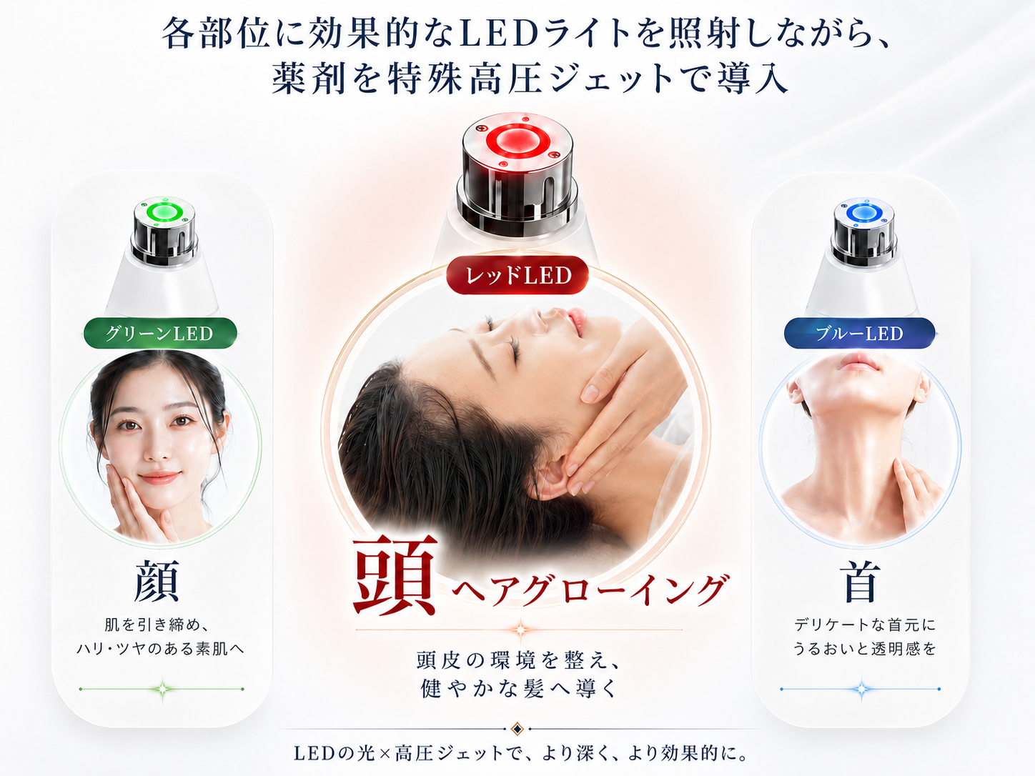 赤色LEDのイメージ